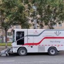 “巨型吸塵器”亮相鞏義街頭，所到之處路見本色